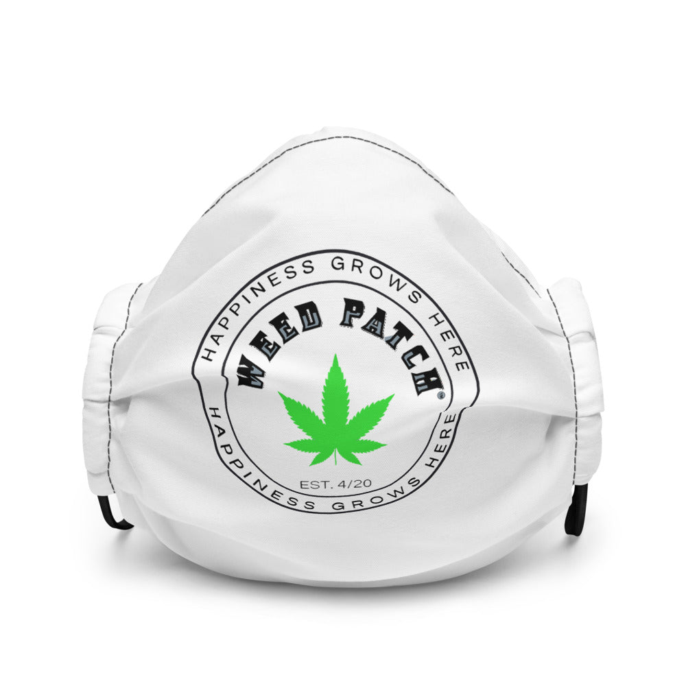 Weed Patch Premium Face Mask