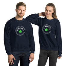 Load image into Gallery viewer, Weed Patch Unisex Crew Neck Sweatshirt
