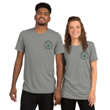 Load image into Gallery viewer, Weed Patch Short Sleeve Tri-Blend T-shirt
